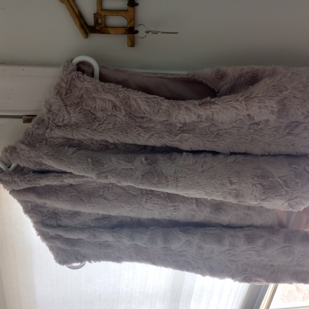 Plush Faux Fur Vest